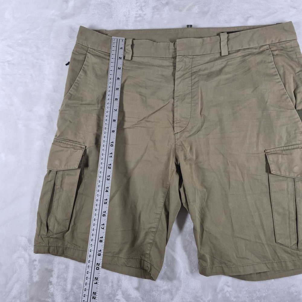 Rag & Bone Cargo Shorts Men's 36 Brown Beige 10" Inseam Outdoors Hike Casual USA - Picture 3 of 10